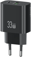 Сетевое зарядное Usams CC317 T65 33W (черный)