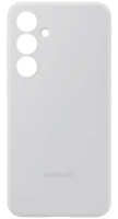 Чехол-накладка Samsung Silicone Case S24 FE (серый)