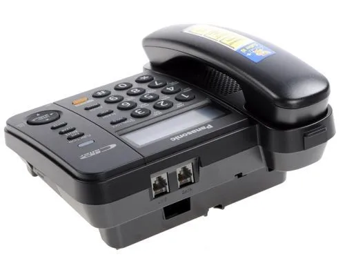 Проводной телефон Panasonic KX-TS2358RUB (черный)