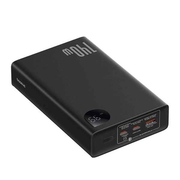 Внешний аккумулятор Baseus Adaman Digital Display Fast Charge Power Bank 140W 24000mAh (черный)