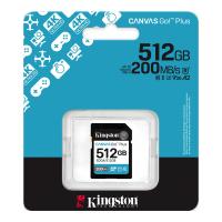 Карта памяти Kingston 512GB Canvas Go! Plus SDXC SDG4/512GB