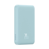 Внешний аккумулятор Baseus Magnetic Wireless PPCX020003 6000mAh (голубой)