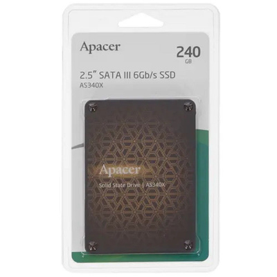 Внутренний SSD-накопитель Apacer AS340X 240GB AP240GAS340XC