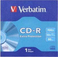 Диск CD-R Verbatim Extra Protection 700Mb 52x (1 шт)