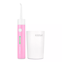 Ирригатор для полости рта Kitfort KT-2957-1 (бело-розовый)