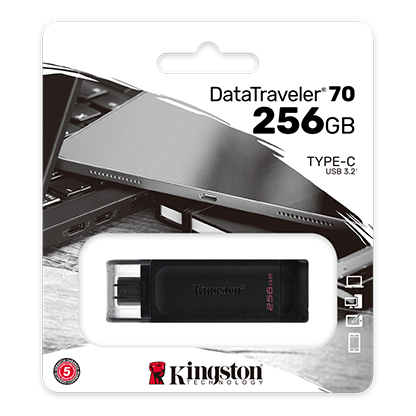 Флеш-накопитель 64GB USB-C 3.2 Gen 1 DataTraveler 70