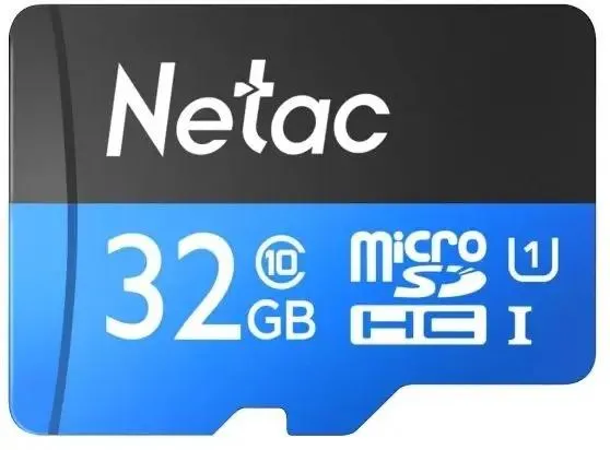 Карта памяти Netac 32GB P500 Standard microSDHC NT02P500STN-032G-S