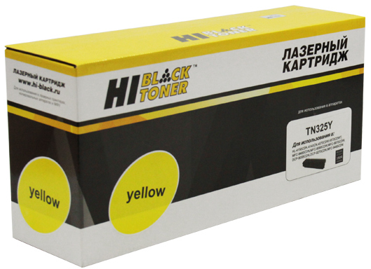 Тонер-картридж Hi-Black TN-325Y
