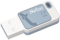 Флешка 8GB Netac UA31 FlashDrive (USB2.0, синий)