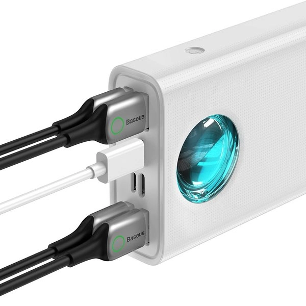 Внешний аккумулятор Baseus Amblight PPLG-A02 30000mAh (белый)