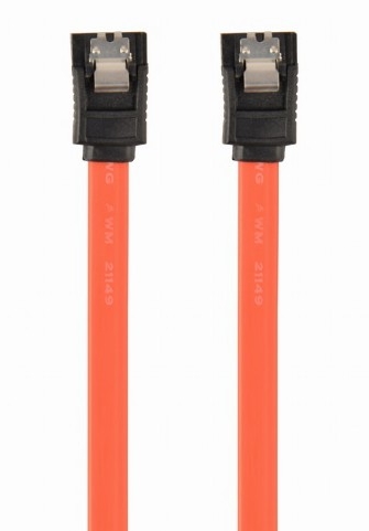 Кабель SATA Cablexpert CC-SATAM-DATA-XL (SATA 3.0, 1м, красный)