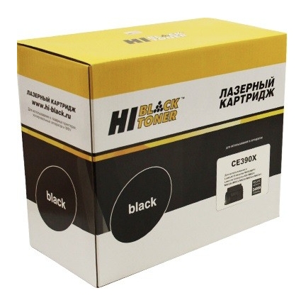 Картридж Hi-Black HB-CE390X (аналог HP CE390X)