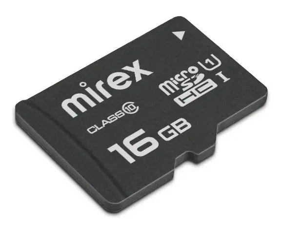 Карта памяти Mirex 16GB microSDHC 13612-MCSUHS16