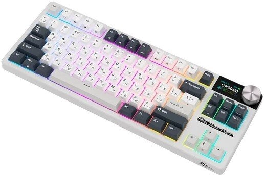 Клавиатура Royal Kludge S85 White Night (RK Cloud)