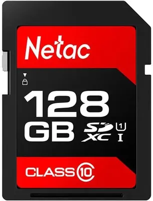 Карта памяти Netac 128GB P600 SDXC NT02P600STN-128G-R
