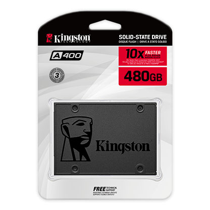 Внутренний SSD-накопитель Kingston A400 480GB SA400S37/480G
