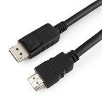 Кабель DisplayPort - HDMI Cablexpert CC-DP-HDMI-6 (1.8м, черный, однонаправленный)
