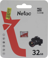 Карта памяти Netac 32GB P500 ECO microSDHC NT02P500ECO-032G-S