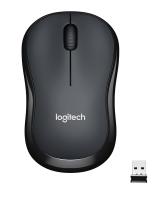 Мышь беспроводная Logitech M220 Silent, темно-серая