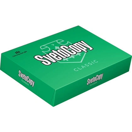 Бумага SvetoCopy Classic A4, 500л, класс С (5 пачек в коробке)