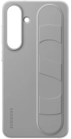 Чехол-накладка Samsung Standing Grip Case S25+ (серый)