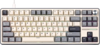 Клавиатура Royal Kludge R87 Pro RGB Half Grey (RK Cream)