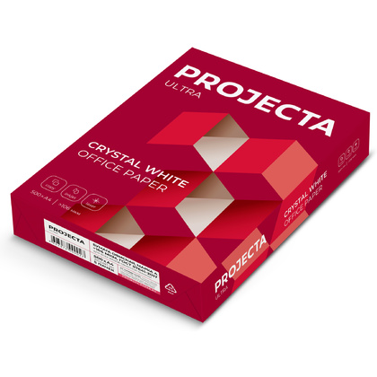 Бумага Projecta Ultra A4, 500л, класс А (5 пачек в коробке)