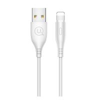 Кабель USB Type-A - Lightning Usams U18 US-SJ266 (USB 2.0, 1м, белый)