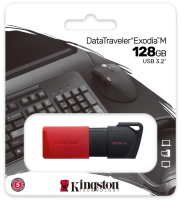 Флешка 128GB Kingston DataTraveler Exodia M USB3.2 DTXM/128GB