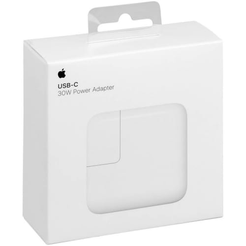 Сетевое зарядное устройство Apple A2164 MY1W2ZM/A (Type-C, 30W, белый)