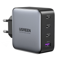 Сетевое зарядное устройство Ugreen CD226 (Type-A/Type-C, 100W, черный)