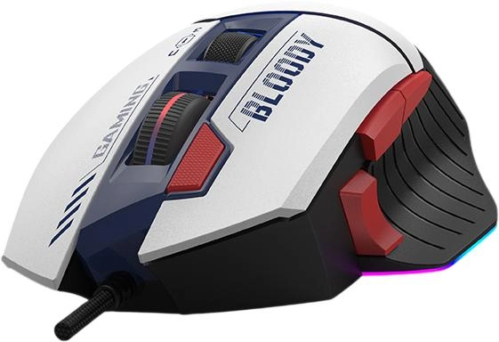 Игровая мышь A4Tech Bloody W95 Max Sports (белый/темно-синий)