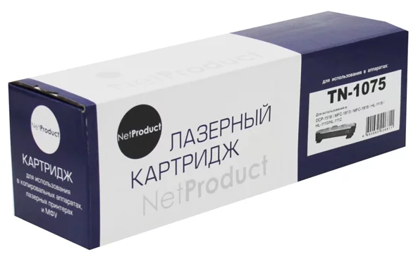 Картридж NetProduct N-TN-1075 (аналог Brother TN-1075)