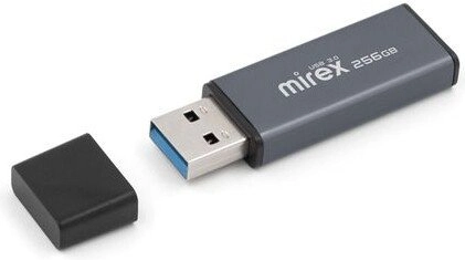 Флешка Mirex Stiff Gray 256GB 13600-FM3SF256