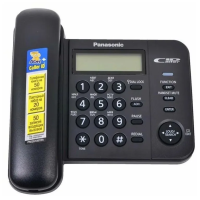 Проводной телефон Panasonic KX-TS2356RUB (черный)