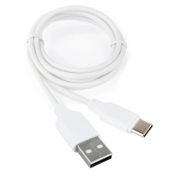 Кабель Cablexpert (USB2.0, AM/Type-C, белый)