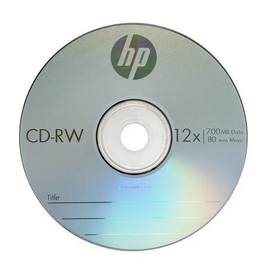 Набор дисков CD-RW HP 700Mb 12x 69313 (25 шт)
