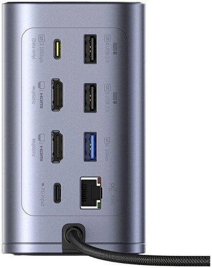 Док-станция Baseus Nomos NU1 Air Win 12-in-1 Docking Station B00568103813-00
