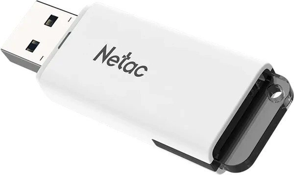 Флешка Netac U185 32GB USB3.2 NT03U185N-032G-32WH (белый)
