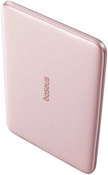 Внешний аккумулятор Baseus PicoGo AM41 Ultra-Slim Magnetic Power Bank 5000mAh (розовый)