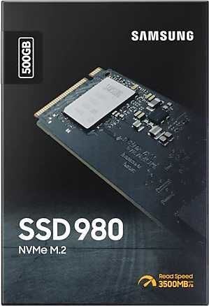 Внутренний SSD-накопитель Samsung 980 500Gb MZ-V8V500BW