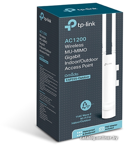 TP-link Wave2 AC1200 Wireless Dual Band Gigabit Outdoor Access Point