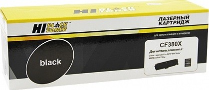 Картридж Hi-Black HB-CF380X (аналог HP CF380X)