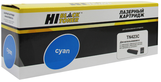 Тонер-картридж Hi-Black TN-423C
