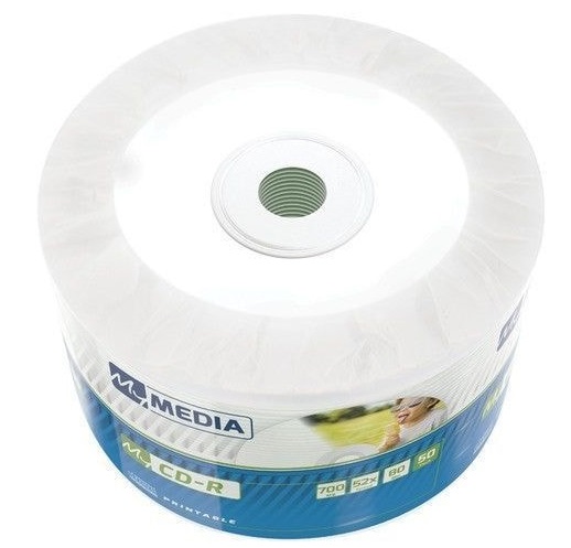 Набор дисков CD-R MyMedia Printable 700Mb 52x (50 шт)