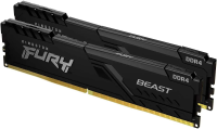 Оперативная память Kingston FURY Beast 2x16GB DDR4 PC4-28800 KF436C18BBK2/32