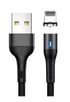 Кабель USB Type-A - Lightning Usams U32 SJ352USB01 (USB 2.0, 2м, черный)
