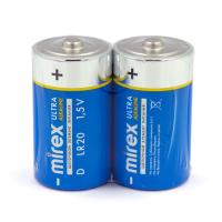 Батарейки Mirex D LR20 Ultra Alkaline 23702-LR20-S2 (2 шт)