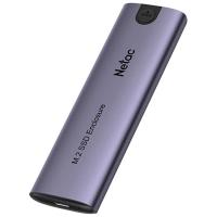 Внешний корпус M2 NVMe/SATA Netac WH51 USB 3.1 Gen2, кабель А-C, кабель C-С