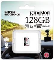 Карта памяти Kingston 128GB High Endurance microSDXC SDCE/128GB